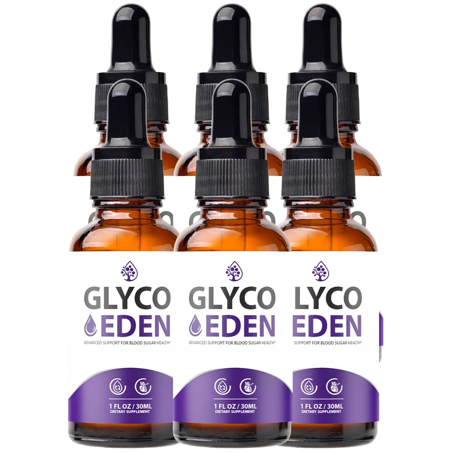 Glyco Eden blood sugar support bottles