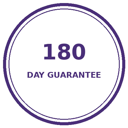 Glyco Eden 180-day guarantee